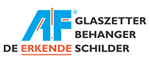 AF: de erkende schilder, glaszetter en behanger