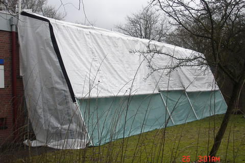 Winterschilder korting op buitenschilderwerk in de winter